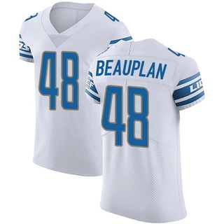 Elite Abraham Beauplan Men's Detroit Lions Vapor Untouchable Jersey - White