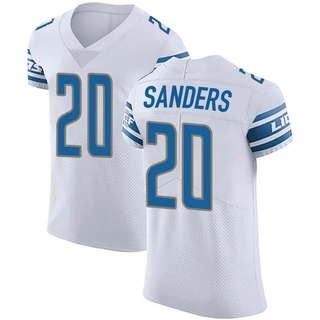 Elite Barry Sanders Men's Detroit Lions Vapor Untouchable Jersey - White