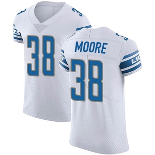 Elite C.J. Moore Men's Detroit Lions Vapor Untouchable Jersey - White