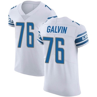 Elite Connor Galvin Men's Detroit Lions Vapor Untouchable Jersey - White