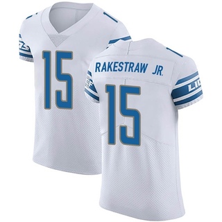 Elite Ennis Rakestraw Jr. Men's Detroit Lions Vapor Untouchable Jersey - White