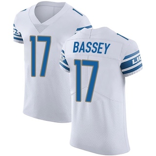 Elite Essang Bassey Men's Detroit Lions Vapor Untouchable Jersey - White