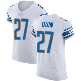 Elite Glover Quin Men's Detroit Lions Vapor Untouchable Jersey - White