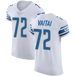 Elite Halapoulivaati Vaitai Men's Detroit Lions Vapor Untouchable Jersey - White