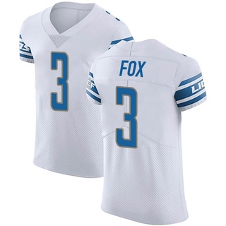 Elite Jack Fox Men's Detroit Lions Vapor Untouchable Jersey - White