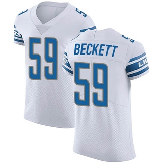 Elite Tavante Beckett Men's Detroit Lions Vapor Untouchable Jersey - White