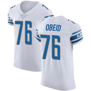 Elite Zein Obeid Men's Detroit Lions Vapor Untouchable Jersey - White