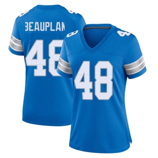 Game Abraham Beauplan Women's Detroit Lions 2nd Jersey - Blue