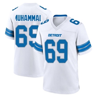 Game Al-Quadin Muhammad Men's Detroit Lions 2nd Jersey - White