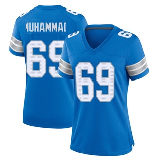 Game Al-Quadin Muhammad Women's Detroit Lions 2nd Jersey - Blue