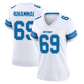 Game Al-Quadin Muhammad Women's Detroit Lions 2nd Jersey - White