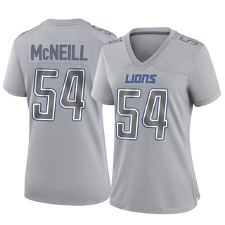 Game Alim McNeill Women's Detroit Lions Atmosphere Fashion Jersey - Gray