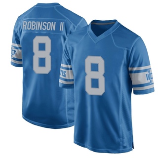 Game Allen Robinson Men's Detroit Lions Throwback Vapor Untouchable Jersey - Blue