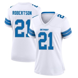 Game Amik Robertson Women's Detroit Lions 2nd Jersey - White