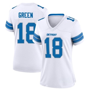 Game Antoine Green Women's Detroit Lions 2nd Jersey - White