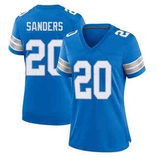 Game Barry Sanders Women's Detroit Lions 2nd Jersey - Blue