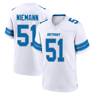 Game Ben Niemann Men's Detroit Lions 2nd Jersey - White