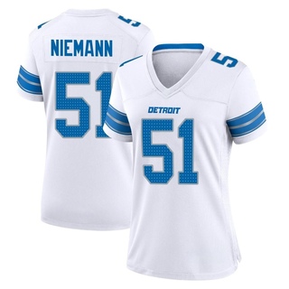 Game Ben Niemann Women's Detroit Lions 2nd Jersey - White