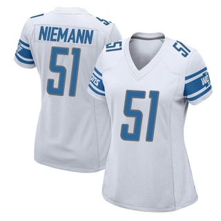 Game Ben Niemann Women's Detroit Lions Jersey - White