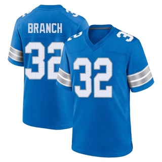 Game Brian Branch Men's Detroit Lions 2nd Jersey - Blue