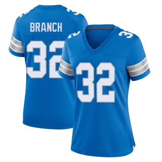 Game Brian Branch Women's Detroit Lions 2nd Jersey - Blue