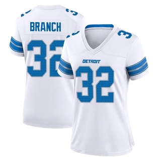 Game Brian Branch Women's Detroit Lions 2nd Jersey - White