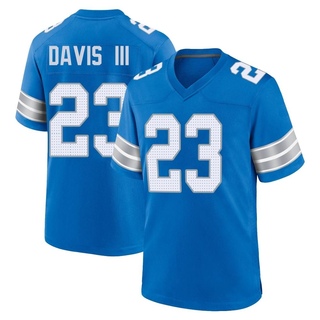 Game Carlton Davis III Men's Detroit Lions 2nd Jersey - Blue