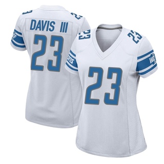 Game Carlton Davis III Women's Detroit Lions Jersey - White