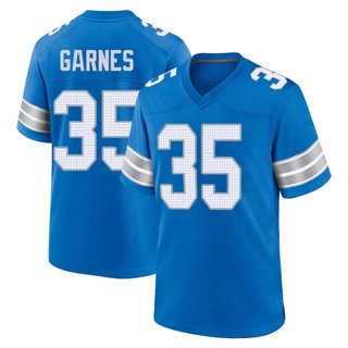 Game Chelen Garnes Men's Detroit Lions 2nd Jersey - Blue