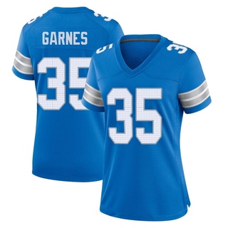 Game Chelen Garnes Women's Detroit Lions 2nd Jersey - Blue