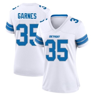 Game Chelen Garnes Women's Detroit Lions 2nd Jersey - White