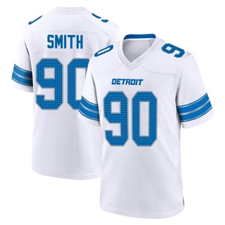 Game Chris Smith Men's Detroit Lions 2nd Jersey - White