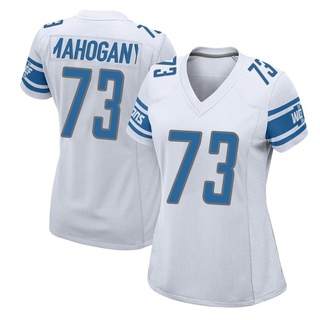 Game Christian Mahogany Women's Detroit Lions Jersey - White