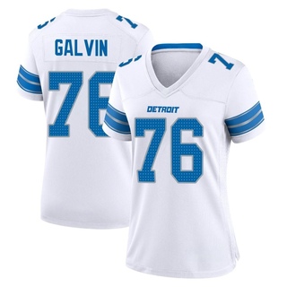 Game Connor Galvin Women's Detroit Lions 2nd Jersey - White