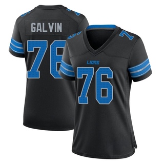 Game Connor Galvin Women's Detroit Lions Alternate 2nd Jersey - Black