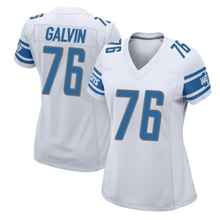 Game Connor Galvin Women's Detroit Lions Jersey - White