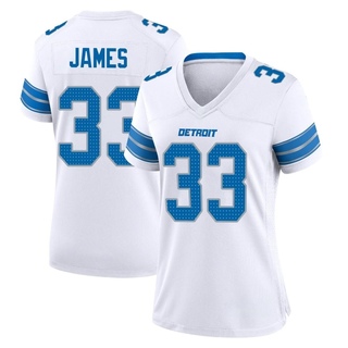 Game Craig James Women's Detroit Lions 2nd Jersey - White