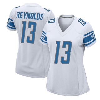 Game Craig Reynolds Women's Detroit Lions Jersey - White