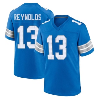 Game Craig Reynolds Youth Detroit Lions 2nd Jersey - Blue