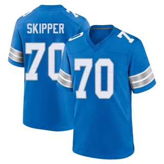 Game Dan Skipper Men's Detroit Lions 2nd Jersey - Blue