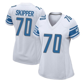 Game Dan Skipper Women's Detroit Lions Jersey - White