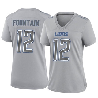 Game Daurice Fountain Women's Detroit Lions Atmosphere Fashion Jersey - Gray