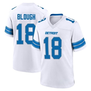 Game David Blough Men's Detroit Lions 2nd Jersey - White