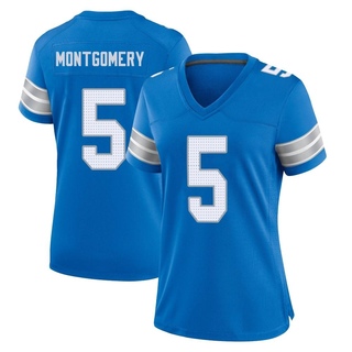 Game David Montgomery Women's Detroit Lions 2nd Jersey - Blue