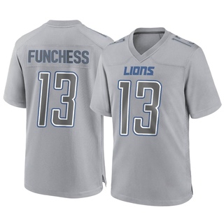 Game Devin Funchess Youth Detroit Lions Atmosphere Fashion Jersey - Gray