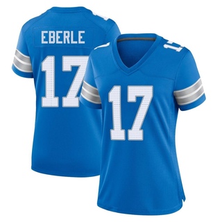 Game Dominik Eberle Women's Detroit Lions 2nd Jersey - Blue