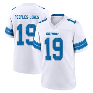 Game Donovan Peoples-Jones Men's Detroit Lions 2nd Jersey - White