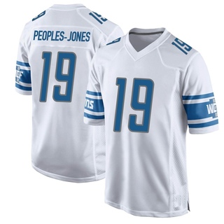 Game Donovan Peoples-Jones Men's Detroit Lions Jersey - White