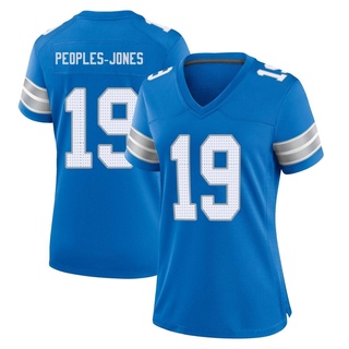 Game Donovan Peoples-Jones Women's Detroit Lions 2nd Jersey - Blue