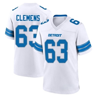 Game Duke Clemens Men's Detroit Lions 2nd Jersey - White